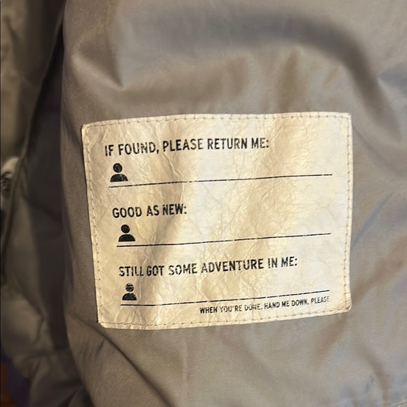 REI Kids Light Purple Down Puffer Jacket - Picture 6 of 10